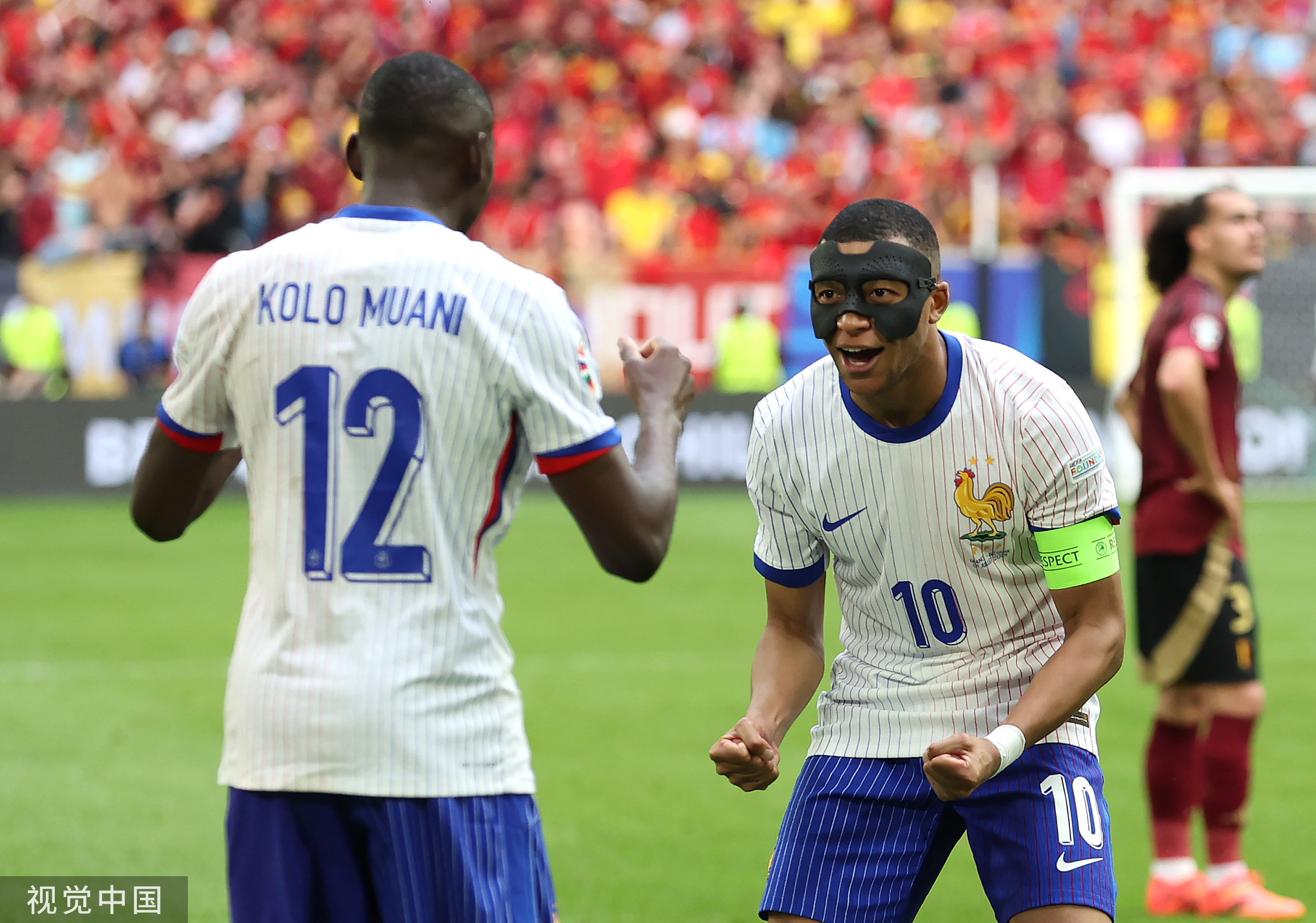 法国队鏖战印尼队，安赛龙带队取胜